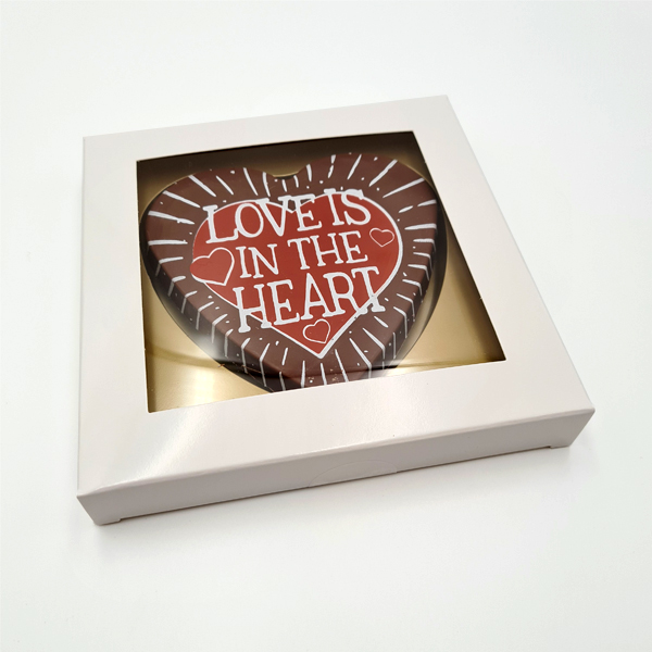Valentijn Chocolade Hart - Love is in the Heart